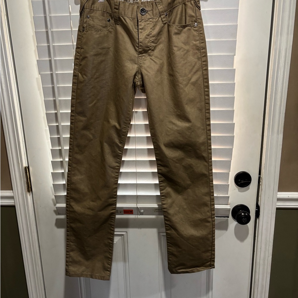 Guess Men's Tan Casual Pants